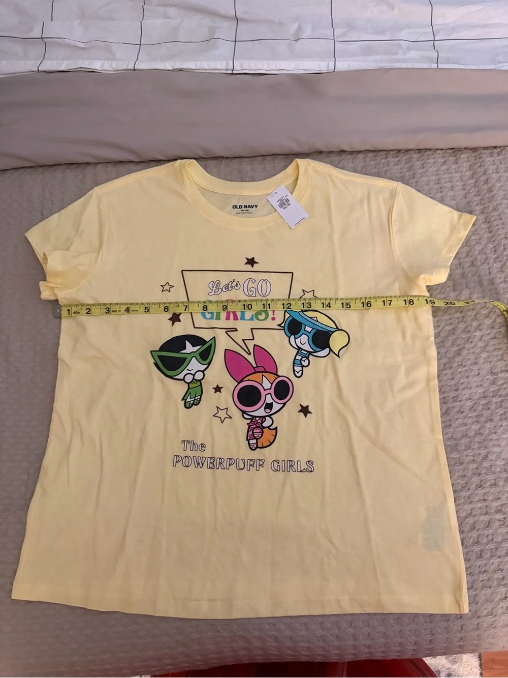 Old Navy Yellow Powerpuff Girls Graphic Tee